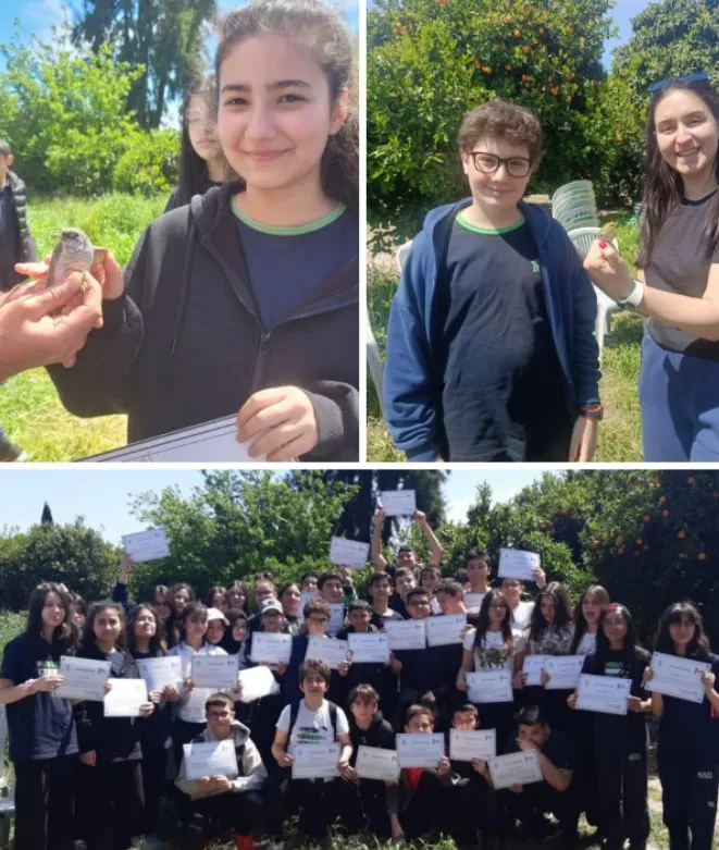 Boğazkent Kuş Halkalama İstasyonu etkinliğinden fotoğraflar